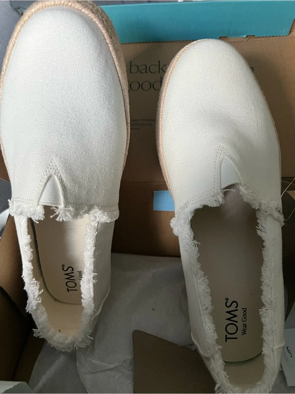 TOMS Women's Valencia Platform Espadrille, Textile Upper, OrthoLite Insole